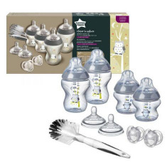 Kit biberoane nou-nascut Tommee Tippee Closer to Nature, 0 luni +, Bufnita