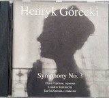 Henryk G&oacute;recki / Dawn Upshaw, London Sinfonietta, David Zinman &lrm;&ndash; Symphony No. 3 [ cd ] Elektra Europa _ NM / NM