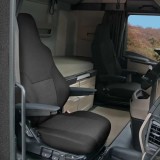 Husa scaun camion dedicata pentru scaun pasager MAN TGX II (dupa 2020&gt;) 1buc Negru/Gri Garage AutoRide
