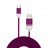 Cumpara ieftin Cablu USB C - Pantone - Purple | Balvi