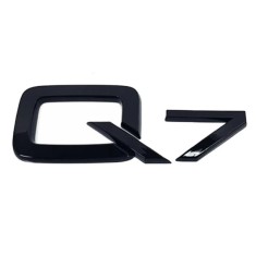 Emblema Q7 pentru Audi,Negru lucios