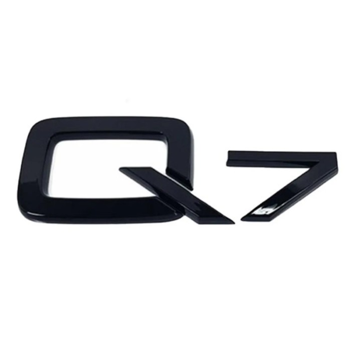 Emblema Q7 pentru Audi,Negru lucios