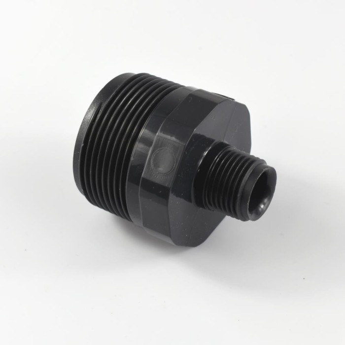 Fitinguri PVC, Niplu Dublu Redus PVC-U AG 1 1/2&quot; x 1/2&quot;