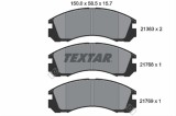 Set placute frana TEXTAR 2136301