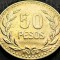 Moneda exotica 50 PESOS - COLUMBIA , anul 1991 * cod 5087 = A.UNC