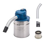 Aspirator pentru cenușă Dexter, 800 W, Rezervor 4 L