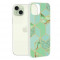 Husa iPhone 15 Plus silicon Marble Verde