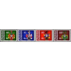 Liechtenstein 1982 - steme, serie neuzata