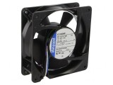 Ventilator axial 24V DC 119x119x38mm 570m3/h 78dBA cu rulment cu bilă