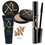 Cumpara ieftin Set ingrijire ten pudra, fond de ten si mascara XL, Revers