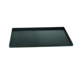 Tava rectangulara din otel albastru pentru pizza, 40x60cm