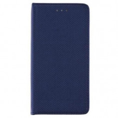 Husa Flip Compatibila cu Samsung Galaxy S20 FE iberry Smart Book Tip Carte Albastru