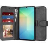 Husa pentru samsung galaxy a26 5g - diary book - black, Techsuit