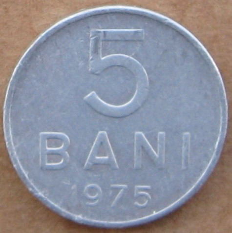 5 Bani 1975 Rom&acirc;nia