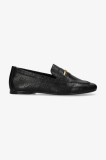 Mexx mocasini RAVINA LEMON femei, culoarea negru, cu toc plat, MI001200751W-02