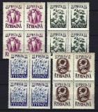 Romania 1955 - LP 400 - Zootehnie - bloc de 4 &ndash; MNH