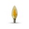Bec LED E14 4W 2200K cu filament alb cald V-TAC