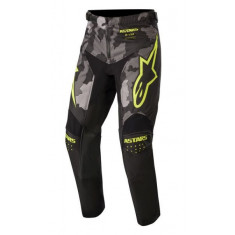 Pantaloni Moto Alpinestars Mx Youth Racer Tactical Negru / Gri / Galben / Verde Marimea 24 3741220/1154/24