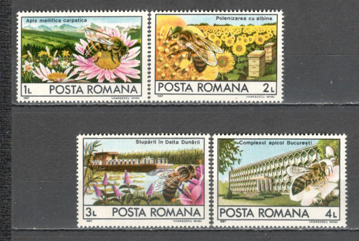 Romania.1987 Apicultura ZR.812