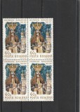 1971 LP 775 - 450 DE ANI DE LA MOARTEA LUI NEAGOE BASARAB BLOC DE 4 MNH