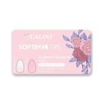 Tipsuri softgel migdala medie Ombre white/pink 600 buc Laloo