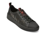 Pantofi sport HUGO negri, 7984, din material textil