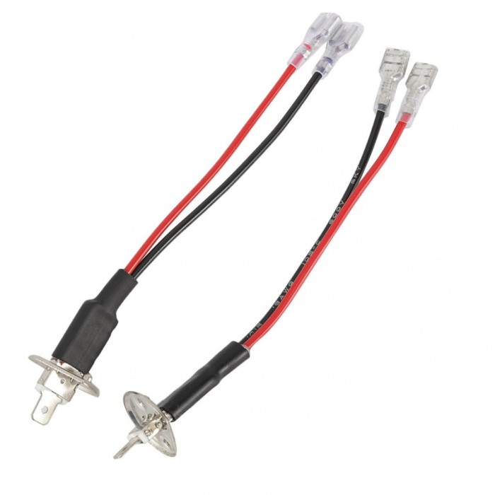 Cabluri adaptoare H1 compatibile led / xenon