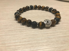 Bratara TIGER&amp;#039;S EYE foto