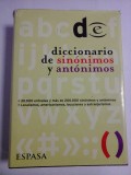 DICCIONARIO DE SINONIMOS Y ANTONIMOS