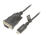 Convertor USB-C la RS232 D-Sub 9 Pin 1.2m