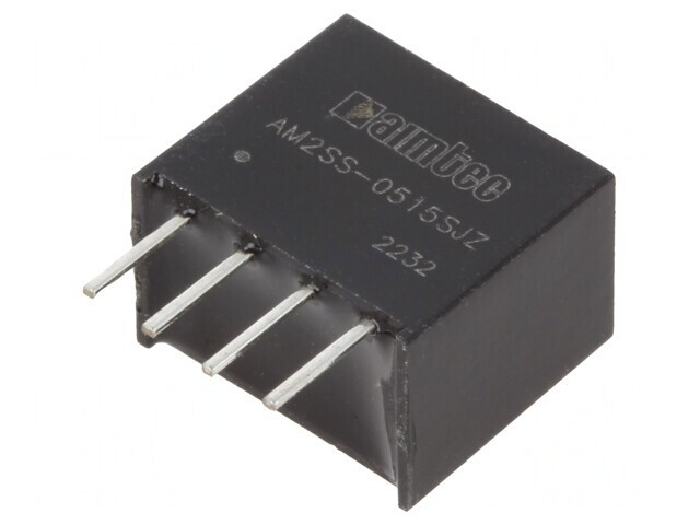 Convertor DC/DC 2W 5V la 15V 133mA SIP4