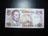 BOTSWANA 5 PULA 1982 EXCELENTA