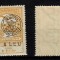 Emisiunea Cluj 1919 fals vechi aproape impecabil Inundatia 1 LEU / 2 fill MNH