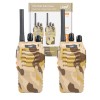 Set 2 Statii Radio Portabile PNI PMR R40 Camo, 0.5W, 16 Canale, Acumulator 1200mAh, Casti Incluse