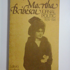 MARTHA BIBESCU - JURNAL POLITIC 1939-1941