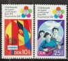 Serie completă timbru DDR (neștampilat) - Mi:DD 1829-1830 (SET-01B-4), Germania, Stampilat