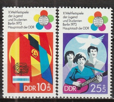 Serie completă timbru DDR (neștampilat) - Mi:DD 1829-1830 (SET-01B-4) foto
