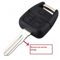 Carcasa cheie Topautochei&reg; pentru Vectra Zafira cu 3 butoane + lamela