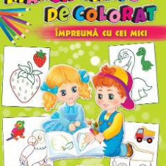 Marea carte de colorat impreuna cu cei mici