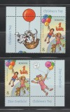 ROMANIA 2025 ZIUA COPILULUI -1 IUNIE 2 serii cu viniete diferite LP.2517 MNH**