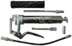 Pompa gresare manuala BestAutoVest, decalimetru cu tub vaselina 85gr + 3 adaptori foto