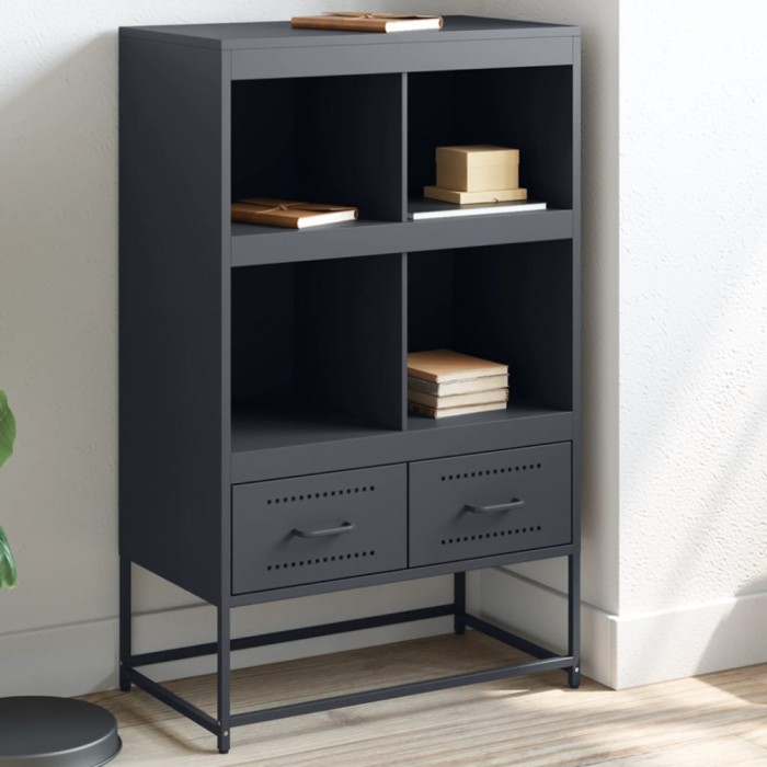 vidaXL Dulap &icirc;nalt, antracit, 68x39x111,5 cm, oțel 846604