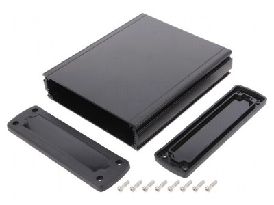 Carcasă Universală Aluminiu 146.6mm x 169mm x 41.6mm Negru foto