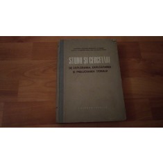 STUDII SI CERCETARI DE EXPLOARAREA, EXPLOATAREA SI PRELUCRAREA TITEIULUI-M. POPESCU-T. IORGULESCU SI ALTII