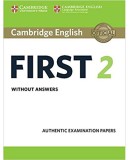 Cambridge English First 2 Student&#039;s Book without answers |, Cambridge University Press