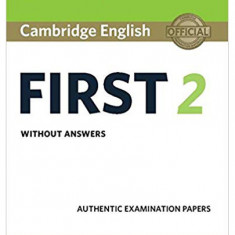 Cambridge English First 2 Student's Book without answers |