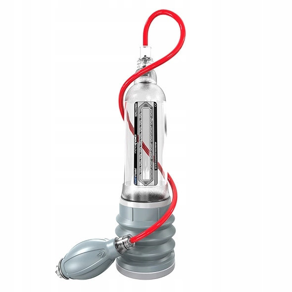 Pompă pentru mărirea penisului + kit de accesorii - Bathmate Hydroxtreme9 Crystal Clear