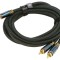Cablu audio Jack 3,5mm la RCA x2 3m