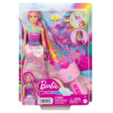 Barbie Dreamtopia Papusa twist and style, Mattel