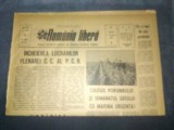 ZIARUL ROMANIA LIBERA 7 OCTOMBRIE 1967 INCHEIEREA LUCRARILOR PLENAREI CC AL PCR